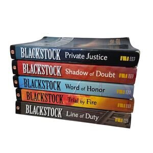 Lot 5 Novel Books Blackstock Newpointe 911 Series Private Justice Trial by Fire